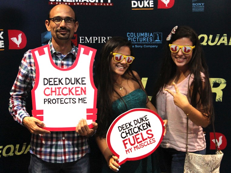 Deek Duke Avant Premiere of The Equalizer